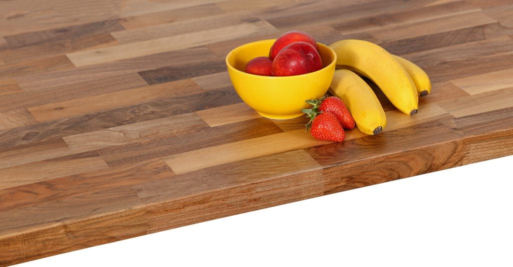 Deluxe walnut worktop