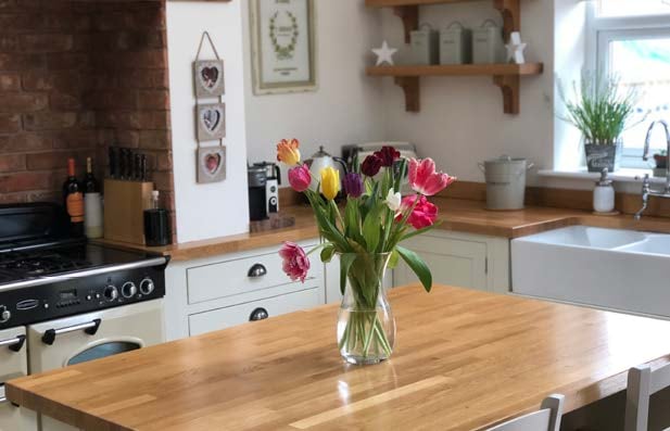 Osmo oil worktop