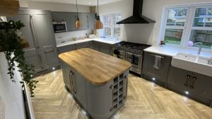 Solid wooden worktop