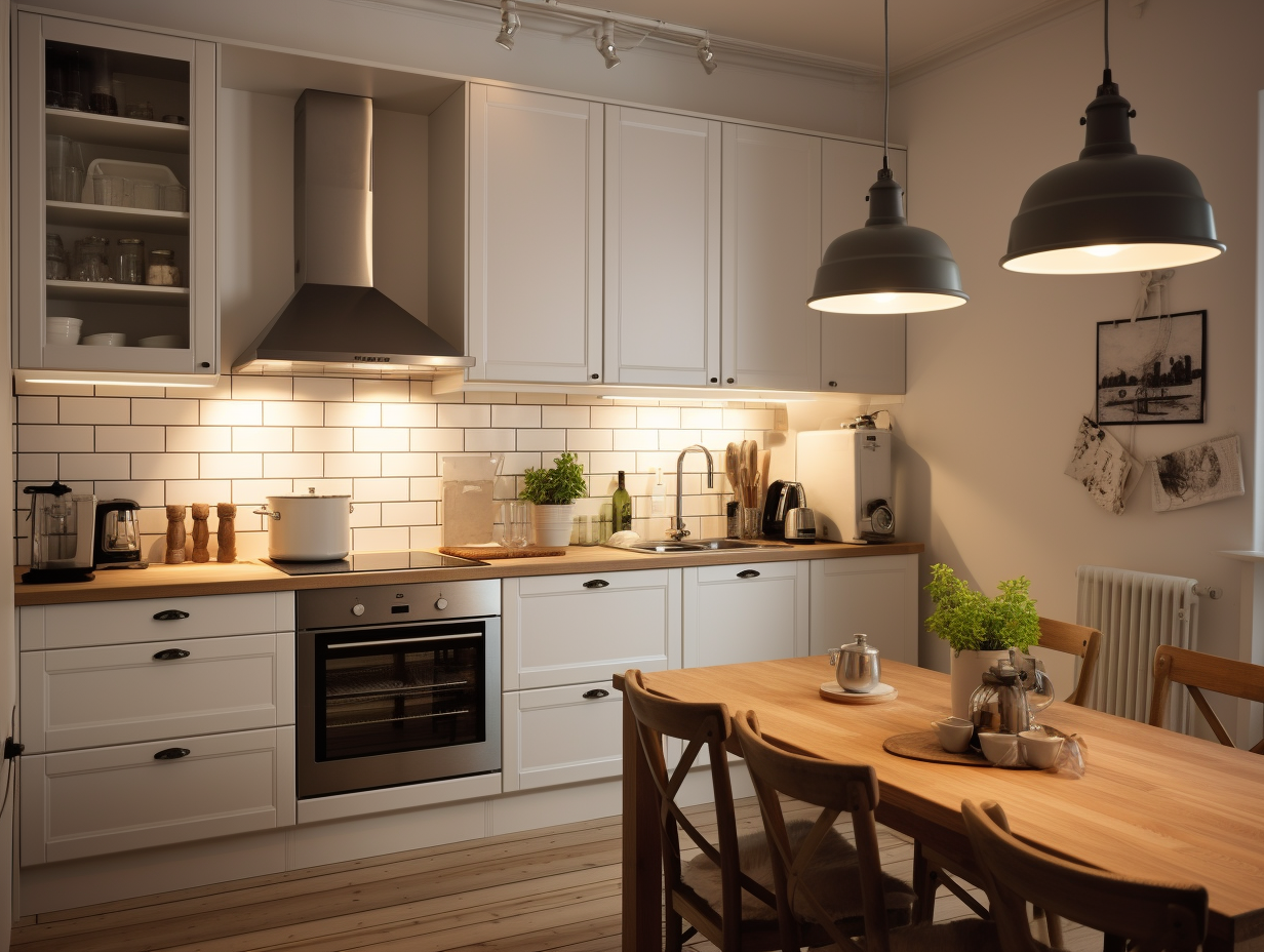 cheap_kitchen_update_new_lighting